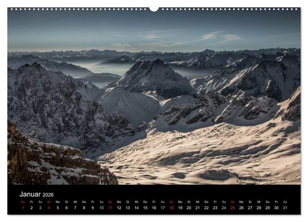 Produktbild: Bergpixel "H&ouml;henrausch und Leidenschaft" (hochwertiger Premium Wandkalender 2026 DIN A2 quer), Kunstdruck in Hochglanz