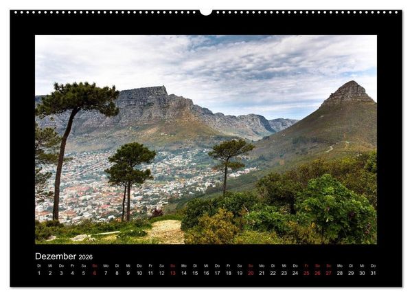 Produktbild: S&uuml;dafrika - Garden Route (Wandkalender 2026 DIN A2 quer), CALVENDO Monatskalender
