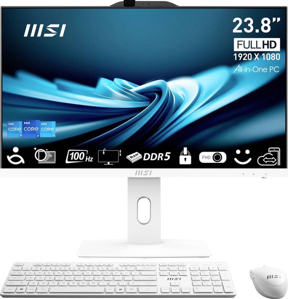 MSI All-in-One PC PRO AP242P 14M-636DE 60.5 cm (23.8 Zoll) Full HD Intel® Core™ i5 i5-14400 8 GB RAM 512 GB SSD Win 11 P