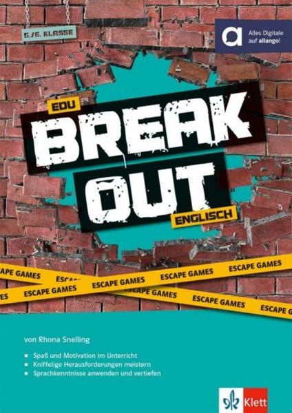 Edu Breakout Englisch, Taschenbuch von Rhona Snelling, Klett Sprachen GmbH, 978-3-12-506683-0