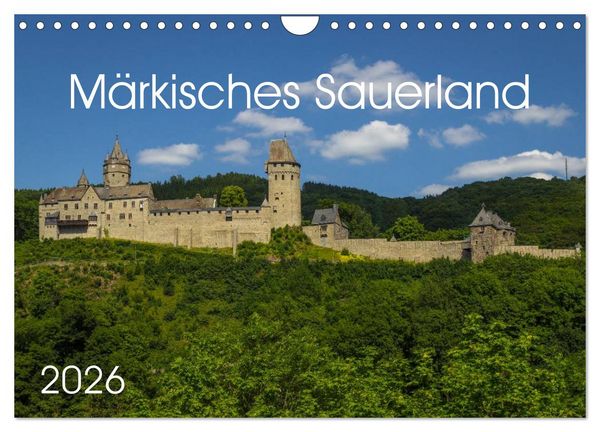 Produktbild: M&auml;rkisches Sauerland (Wandkalender 2026 DIN A4 quer), CALVENDO Monatskalender