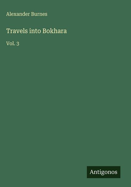 Produktbild: Travels into Bokhara