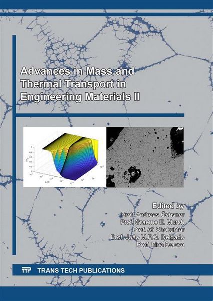 Produktbild: Advances in Mass and Thermal Transport in Engineering Materials II