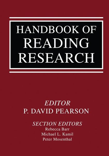 Produktbild: Handbook of Reading Research