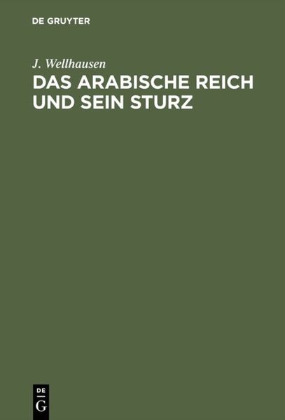 Produktbild: Das arabische Reich und sein Sturz