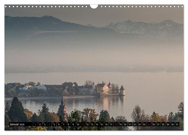 Produktbild: Herbst rund um den Bodensee (Wandkalender 2026 DIN A3 quer), CALVENDO Monatskalender