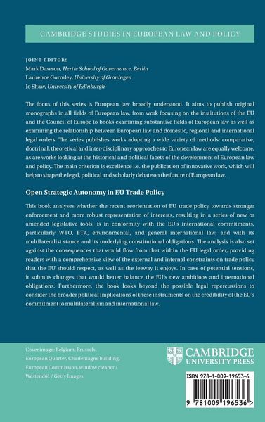 Produktbild: Open Strategic Autonomy in EU Trade Policy
