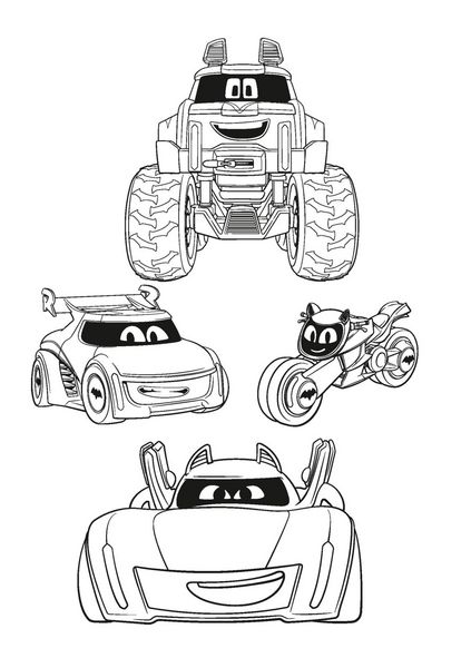 Produktbild: DC Batwheels: Cooler Malblock