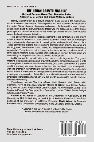 Produktbild: The Urban Growth Machine