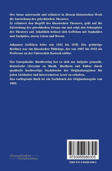 Produktbild: Das griechische Drama