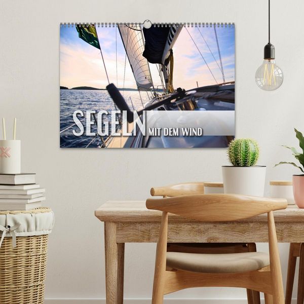 Produktbild: Segeln - mit dem Wind (Wandkalender 2026 DIN A3 quer), CALVENDO Monatskalender