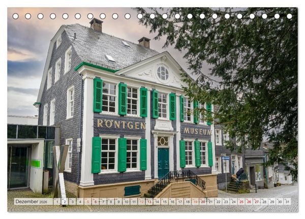 Produktbild: Lennep Impressionen (Tischkalender 2026 DIN A5 quer), CALVENDO Monatskalender