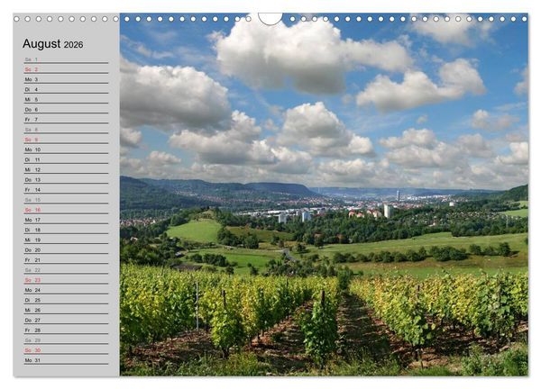 Produktbild: Jena in Th&uuml;ringen (Wandkalender 2026 DIN A3 quer), CALVENDO Monatskalender
