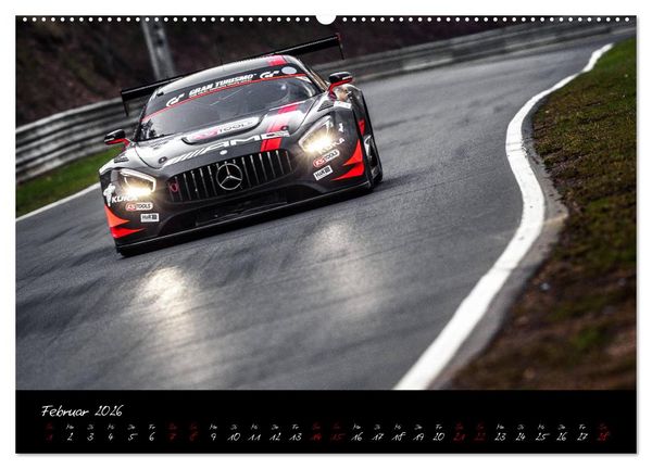 Produktbild: Emotions on Track - Langstreckenmeisterschaft am N&uuml;rburgring - GT3 (Wandkalender 2026 DIN A2 quer), CALVENDO Monatskalender