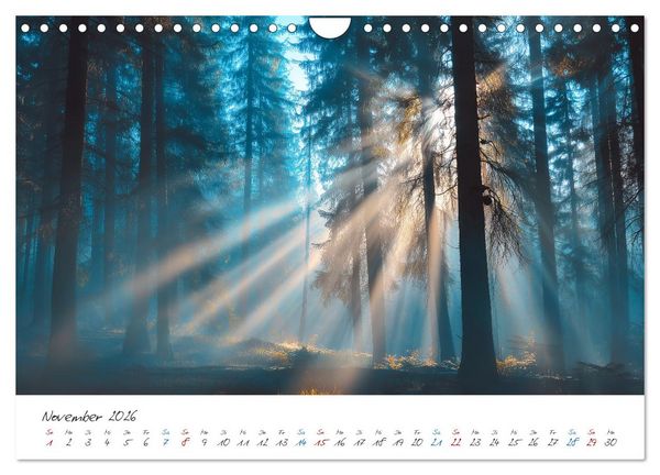 Produktbild: Naturgewalten und stille Wunder (Wandkalender 2026 DIN A4 quer), CALVENDO Monatskalender