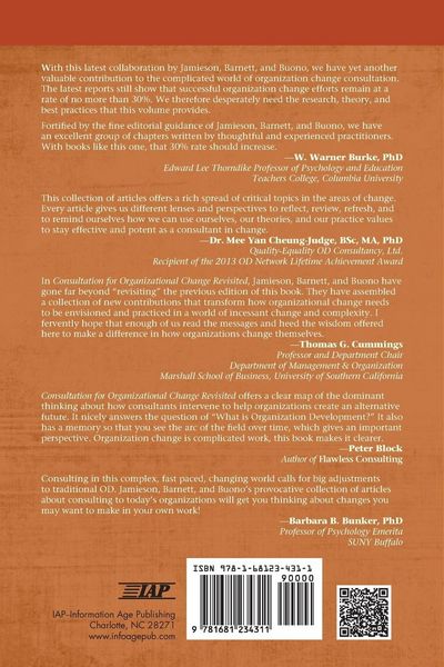 Produktbild: Consultation for Organizational Change Revisited