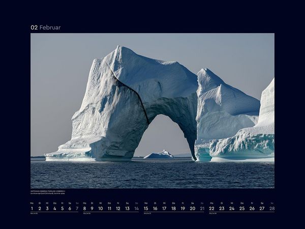 Produktbild: Eiswelten - KUNTH Wandkalender 2027