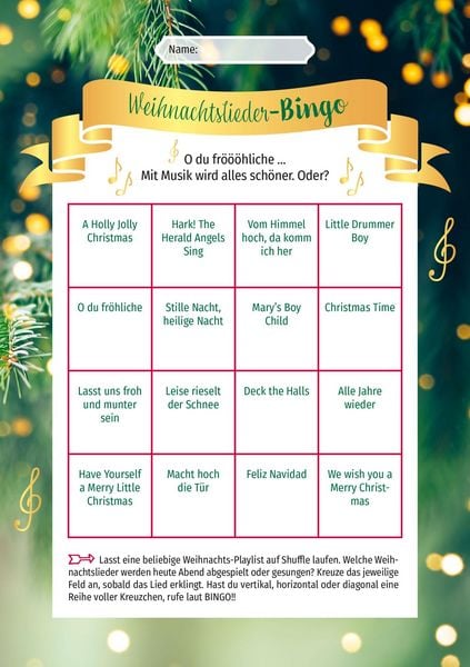 Produktbild: Weihnachts-Bingo