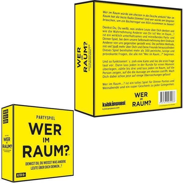 Produktbild: Pegasus - Wer im Raum?, Kartenspiel