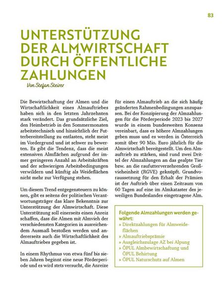 Produktbild: &Uuml;ber die Alm