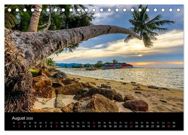 Produktbild: Koh Samui (Tischkalender 2026 DIN A5 quer), CALVENDO Monatskalender