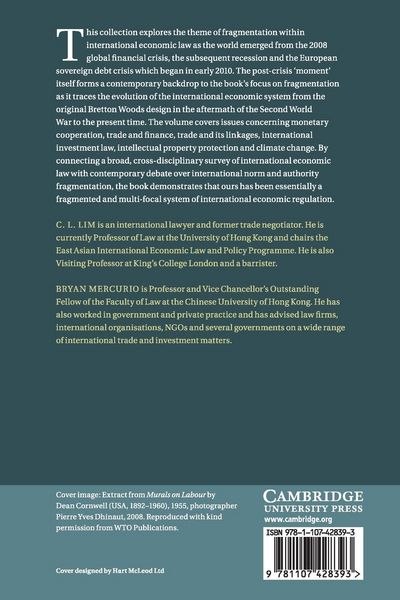 Produktbild: International Economic Law after the Global Crisis
