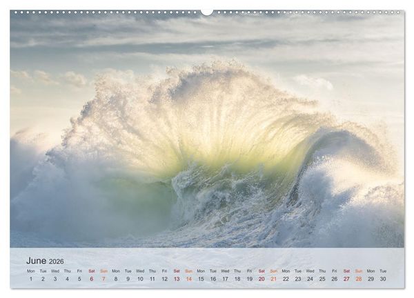 Produktbild: Melody of the waves (High Quality Premium Wall Calendar 2026 DIN A2 landscape),CALVENDO 12 Month Wall Calendar