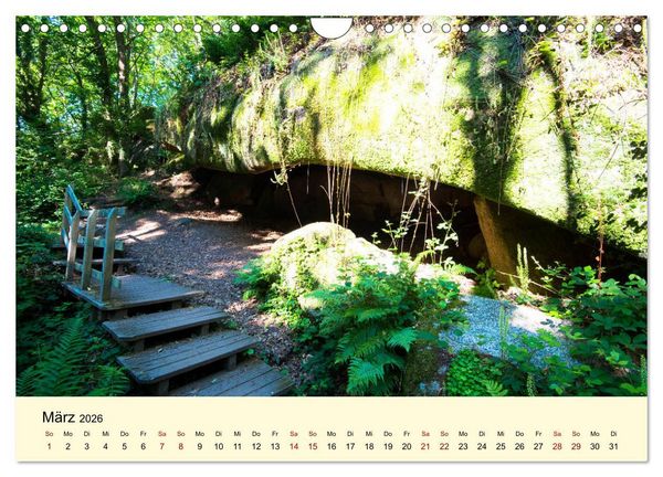 Produktbild: Einzigartige C&ocirc;te Granit Rose (Wandkalender 2026 DIN A4 quer), CALVENDO Monatskalender