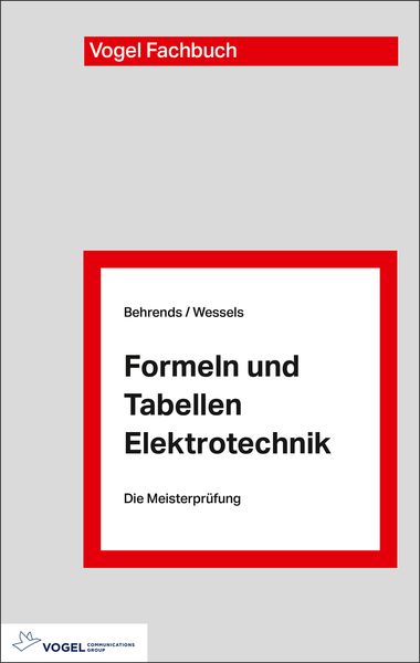 Produktbild: Formeln und Tabellen Elektrotechnik