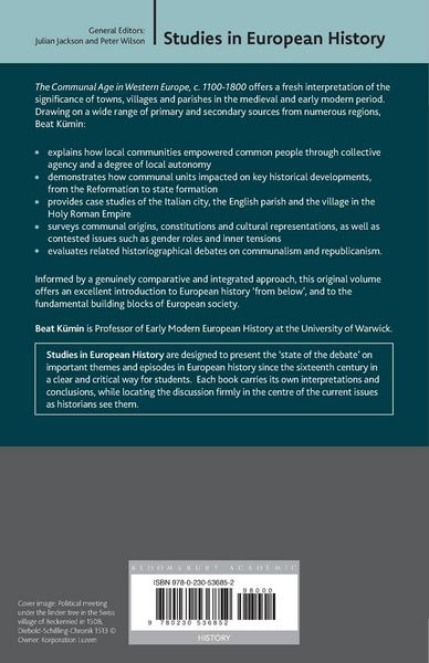 Produktbild: The Communal Age in Western Europe, c.1100-1800
