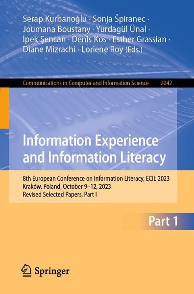 Produktbild: Information Experience and Information Literacy