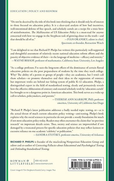 Produktbild: Malfunction of US Education Policy