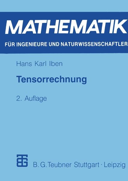 Produktbild: Tensorrechnung