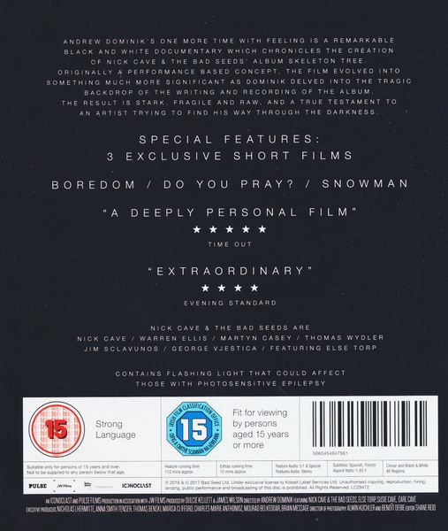 Cave, N: One More Time With Feeling (2x Blu-Ray)