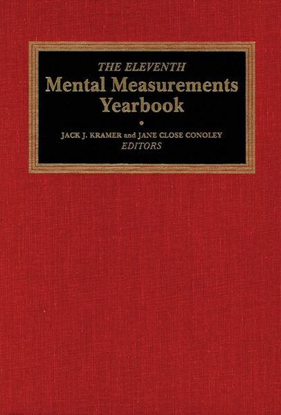Produktbild: 11th Mental Measurements Yearbook