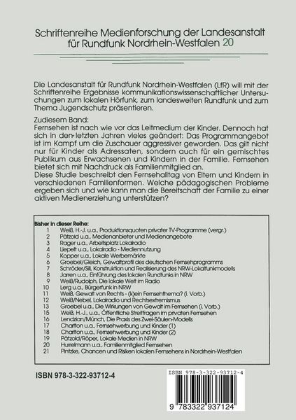 Produktbild: Familienmitglied Fernsehen