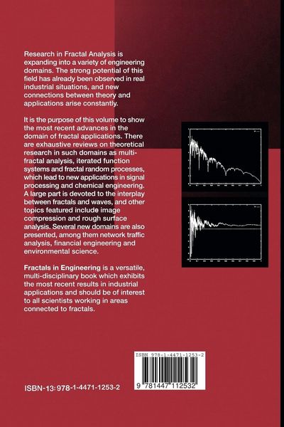 Produktbild: Fractals in Engineering