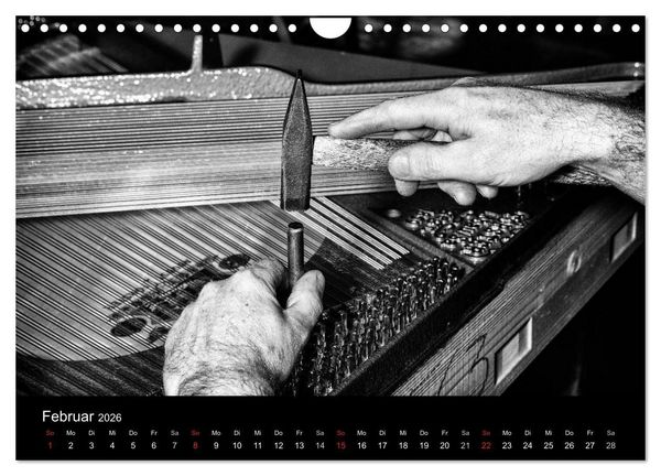 Produktbild: Klavierbau (Wandkalender 2026 DIN A4 quer), CALVENDO Monatskalender