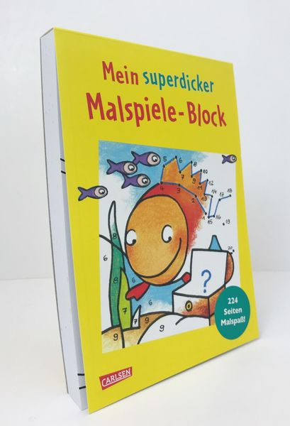Produktbild: Mein superdicker Malspiele-Block
