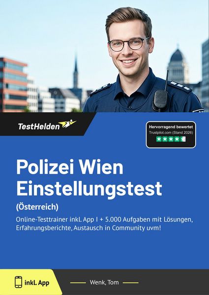 Produktbild: Polizei Wien Einstellungstest: (&Ouml;sterreich)
