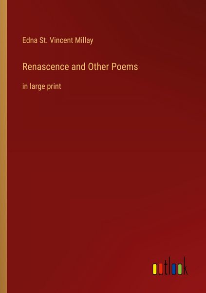 Produktbild: Renascence and Other Poems