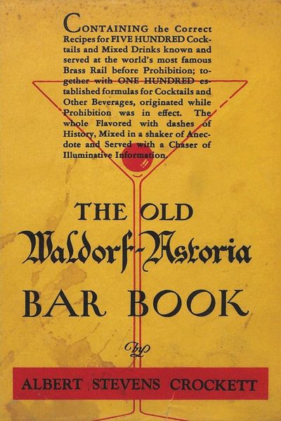 Produktbild: The Old Waldorf-Astoria Bar Book