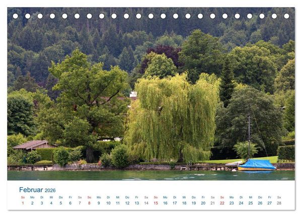 Produktbild: Sch&ouml;ner Tegernsee (Tischkalender 2026 DIN A5 quer), CALVENDO Monatskalender