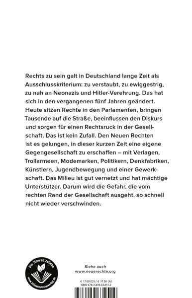 Produktbild: Das Netzwerk der Neuen Rechten