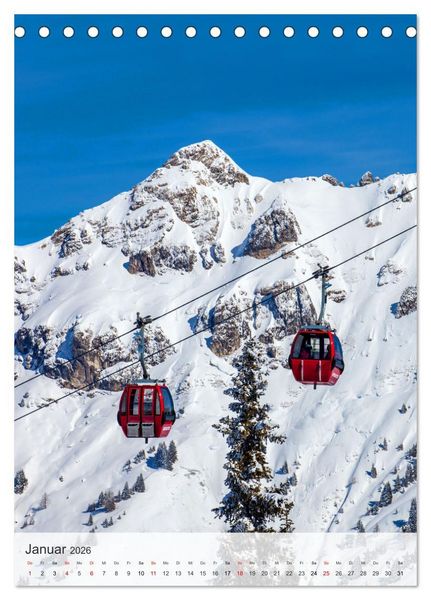 Produktbild: Willkommen in Dorfgastein (Tischkalender 2026 DIN A5 hoch), CALVENDO Monatskalender