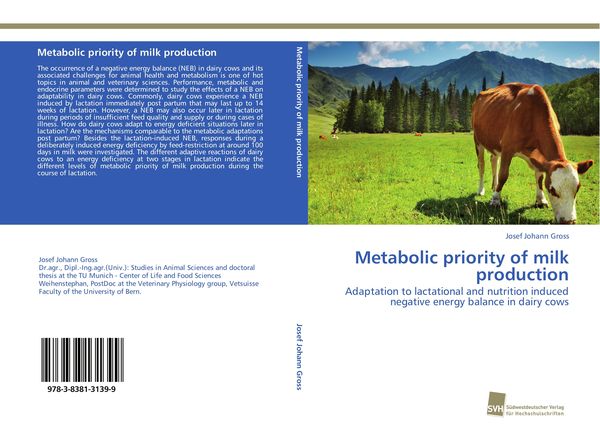 Produktbild: Metabolic priority of milk production