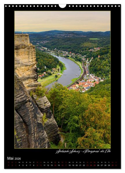 Produktbild: Unterwegs in Deutschland Landschaften (Wandkalender 2026 DIN A3 hoch), CALVENDO Monatskalender