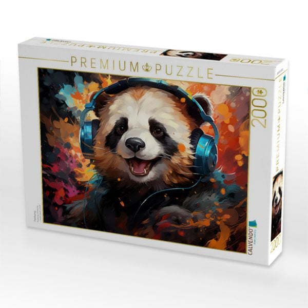 Produktbild: CALVENDO Puzzle Pandasong | 2000 Teile Lege-Gr&ouml;&szlig;e 90x67cm Foto-Puzzle f&uuml;r gl&uuml;ckliche Stunden