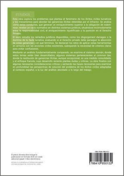 Produktbild: La responsabilidad por il&iacute;citos civiles lucrativos