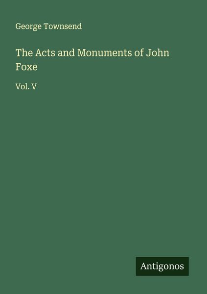 Produktbild: The Acts and Monuments of John Foxe